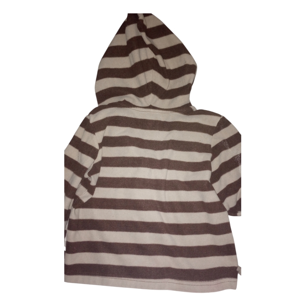 Carters child of mine striped guitar 🎸 hoodie pullover size 3t - Picture 3 of 5